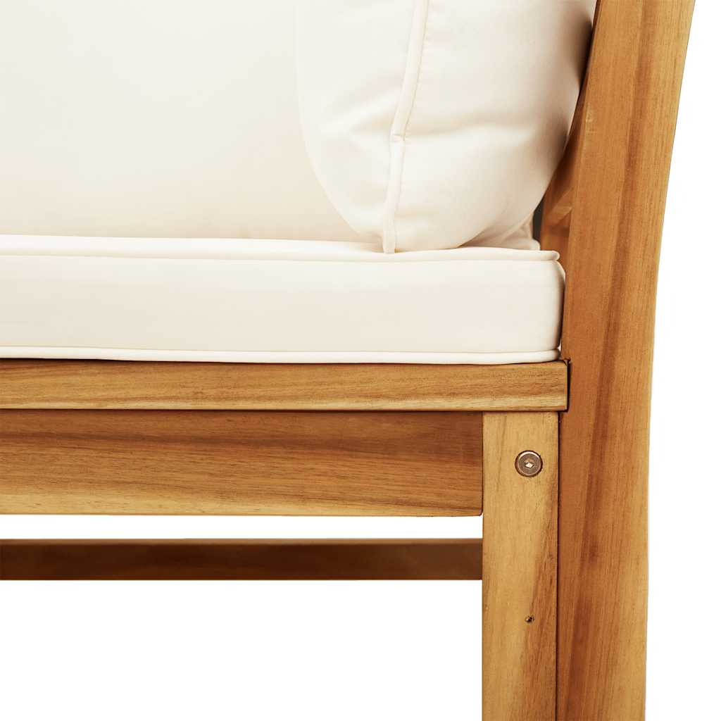4-delige Loungeset met kussens massief acaciahout is nu te koop bij PeponiXL, paradijselijk wonen!