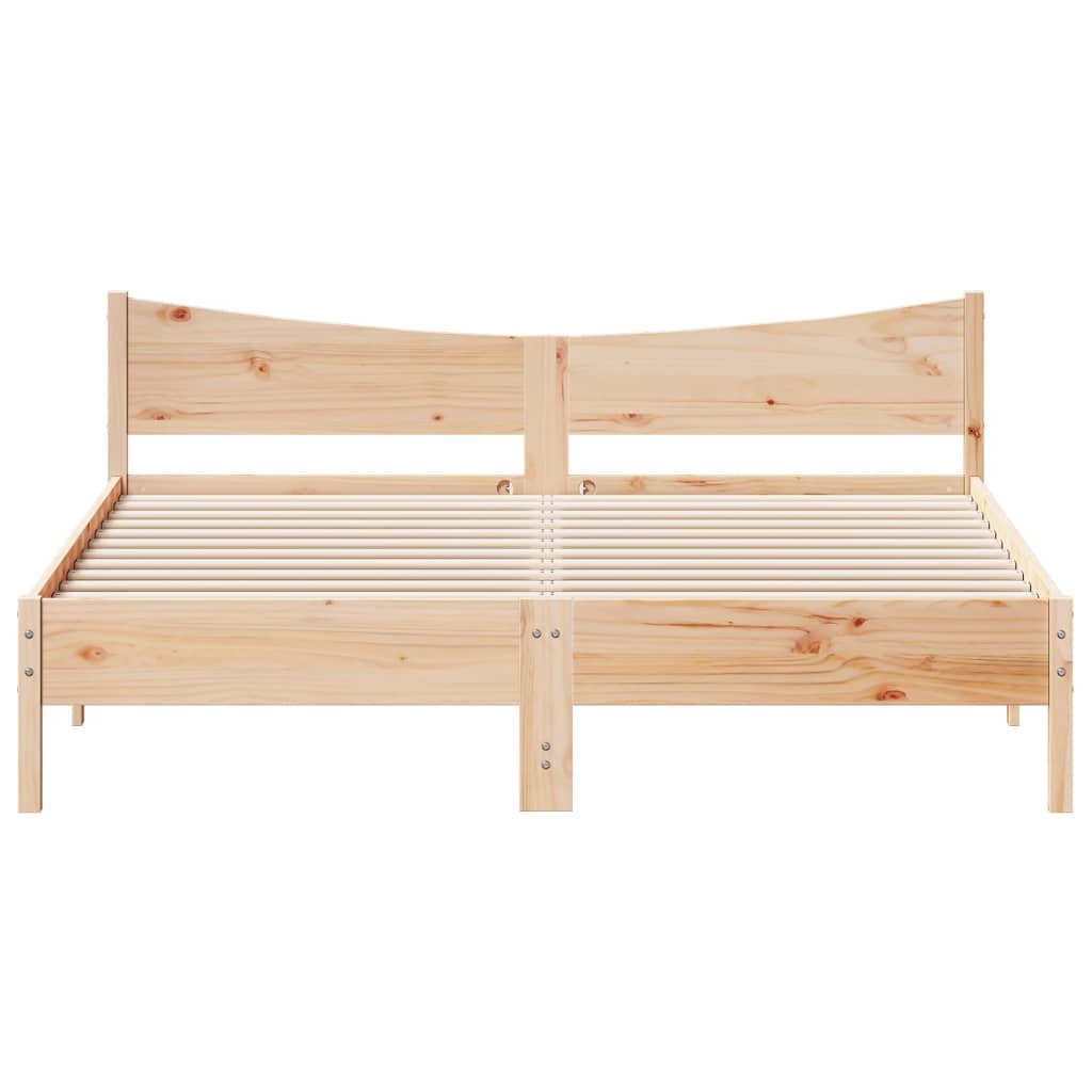 Bedframe zonder matras massief grenenhout 180x200 cm is nu te koop bij PeponiXL, paradijselijk wonen!