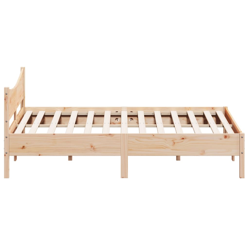 Bedframe zonder matras massief grenenhout 180x200 cm is nu te koop bij PeponiXL, paradijselijk wonen!