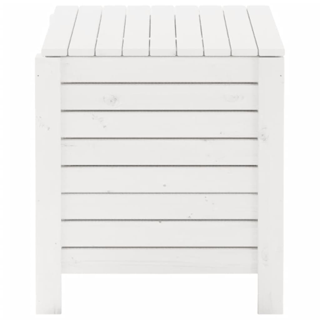 Opbergbox met deksel RANA 100x49x54 cm massief grenenhout wit is nu te koop bij PeponiXL, paradijselijk wonen!