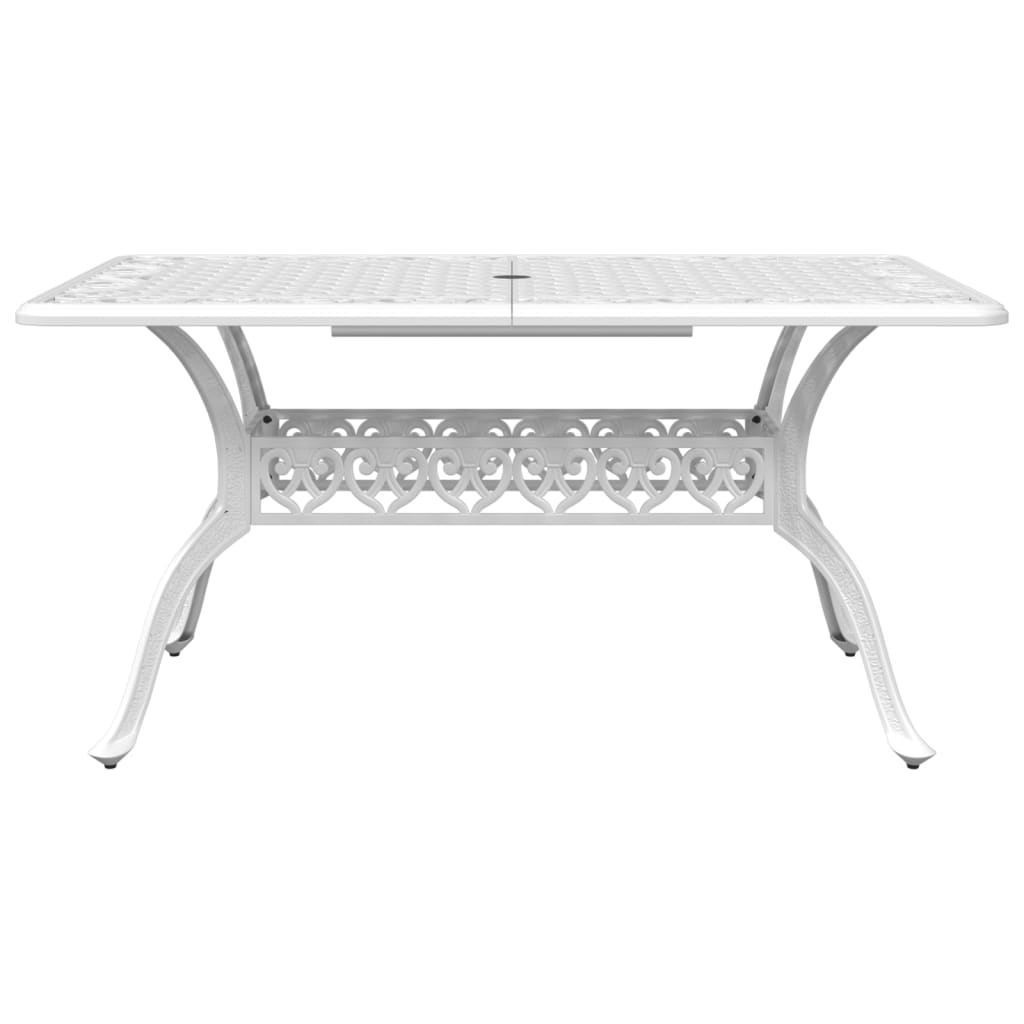 5-delige Tuinset gietaluminium wit is nu te koop bij PeponiXL, paradijselijk wonen!