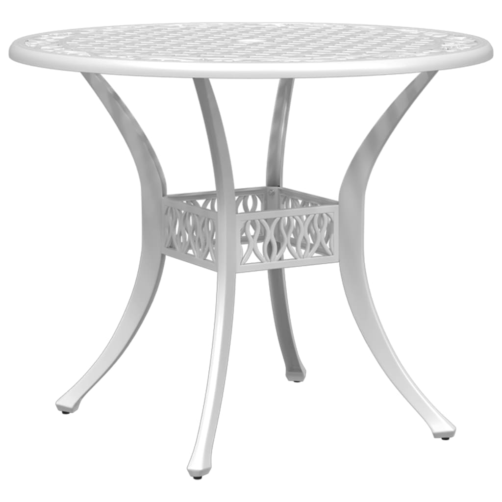 5-delige Tuinset gietaluminium wit is nu te koop bij PeponiXL, paradijselijk wonen!