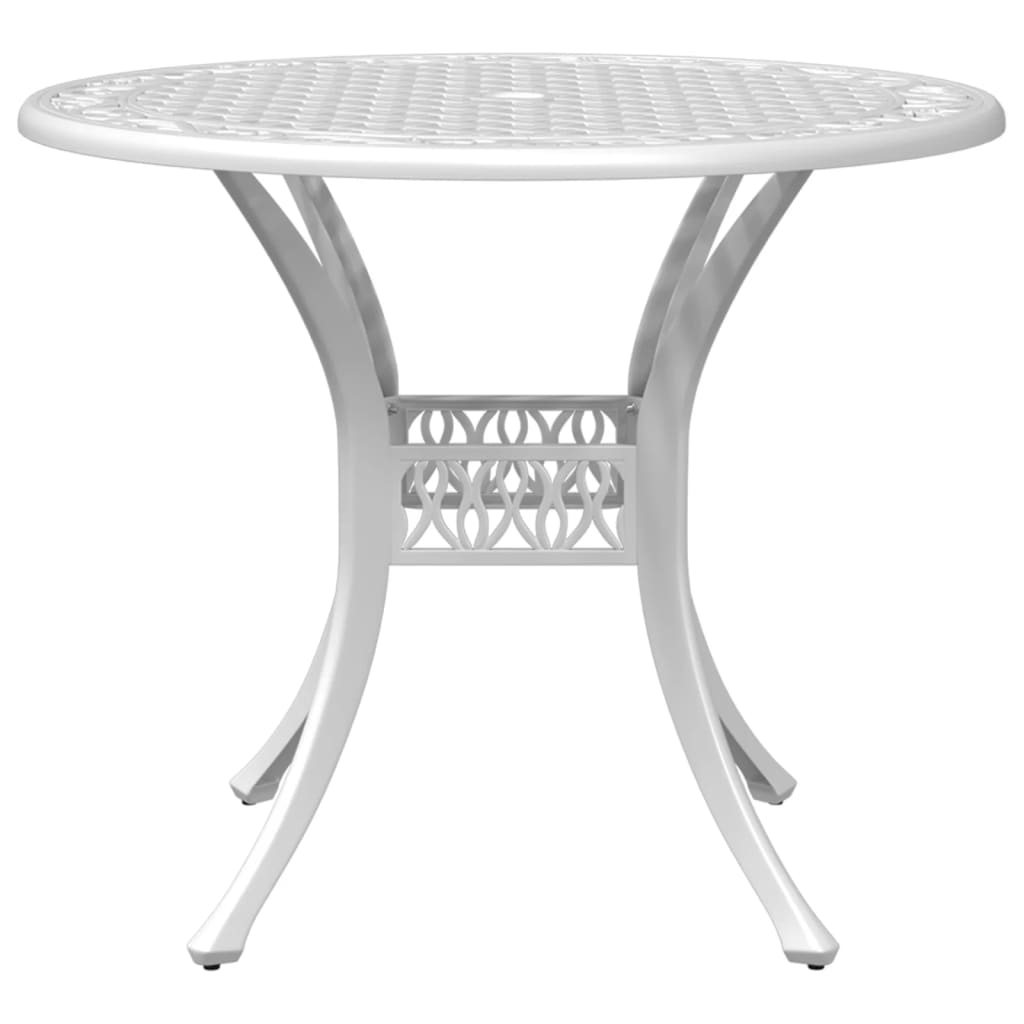 5-delige Tuinset gietaluminium wit is nu te koop bij PeponiXL, paradijselijk wonen!