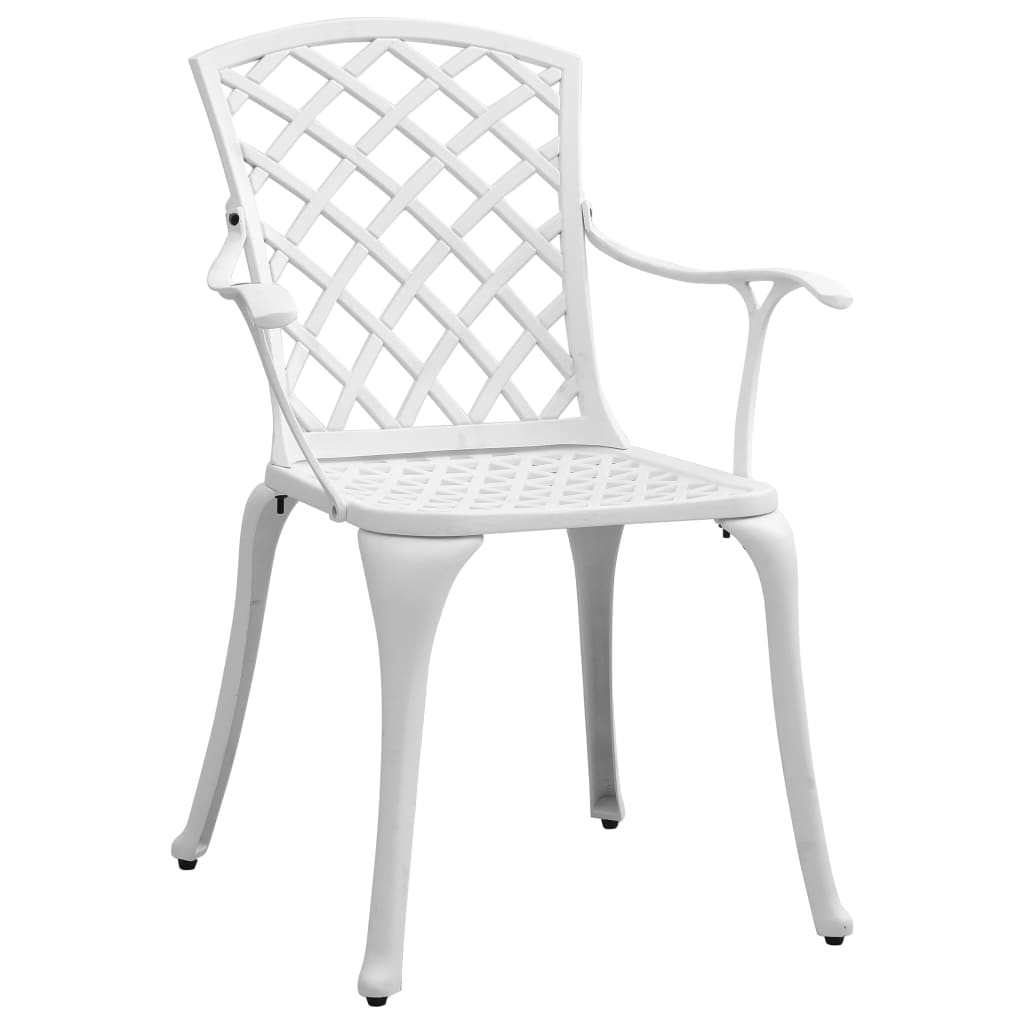 5-delige Tuinset gietaluminium wit is nu te koop bij PeponiXL, paradijselijk wonen!