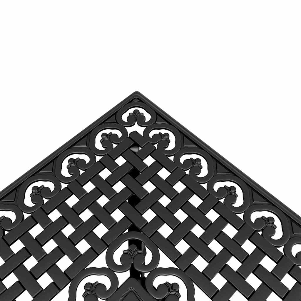 5-delige Tuinset gietaluminium zwart is nu te koop bij PeponiXL, paradijselijk wonen!