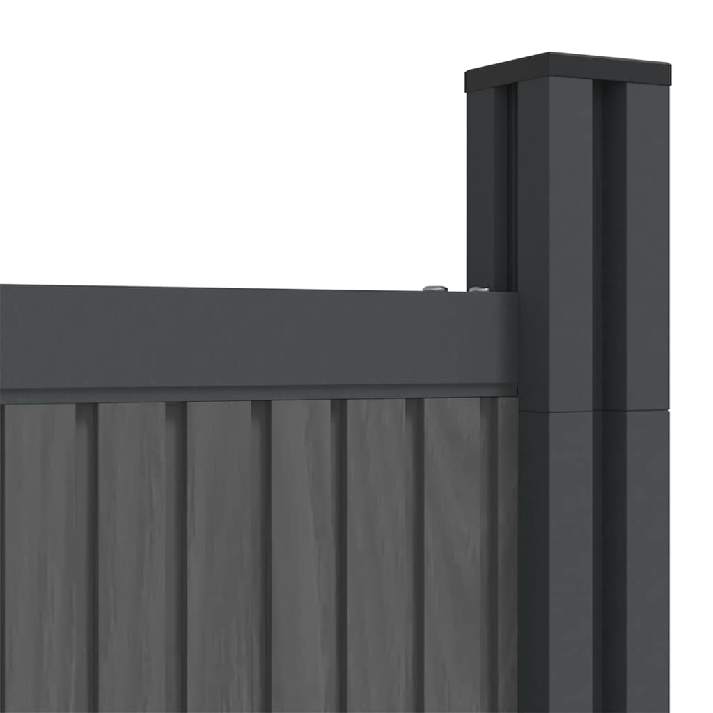 Schuttingpaneel 180x186 cm HKC grijs is nu te koop bij PeponiXL, paradijselijk wonen!