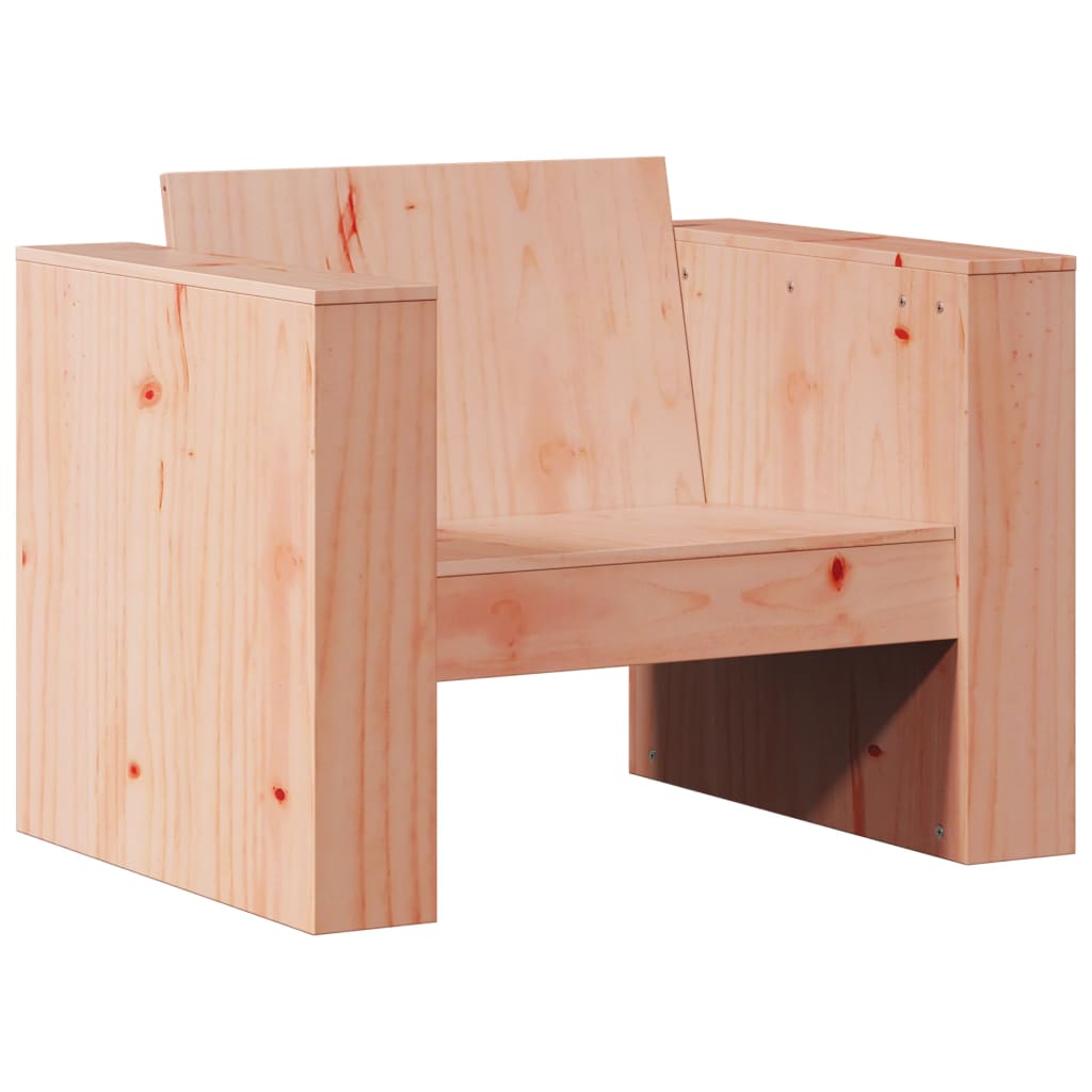Tuinbank 79x60x62 cm massief douglashout is nu te koop bij PeponiXL, paradijselijk wonen!