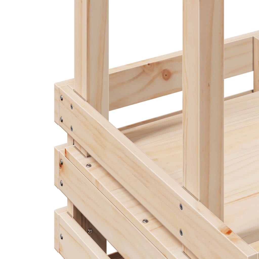 Tuinbartafel met dak 112,5x57x195,5 cm massief hout is nu te koop bij PeponiXL, paradijselijk wonen!