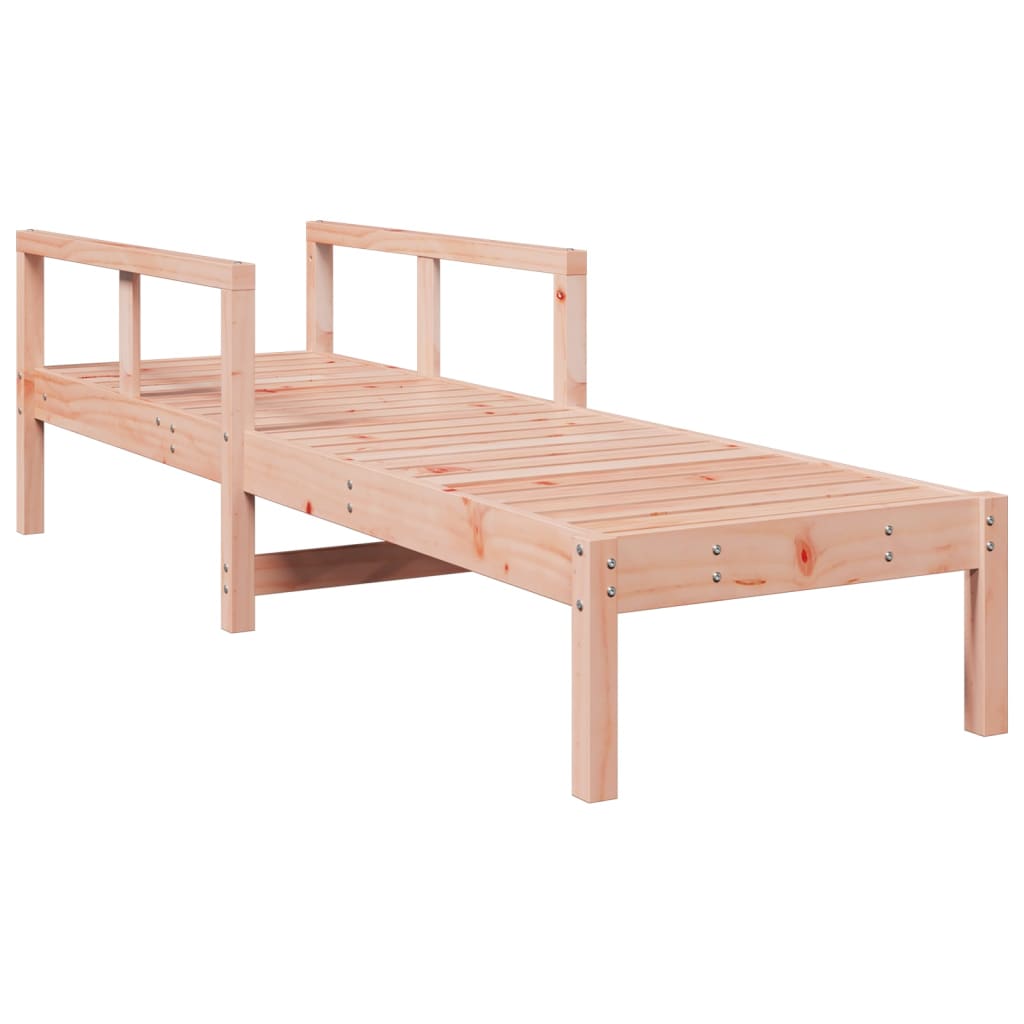 Ligbed 199,5x62x55 cm massief douglashout is nu te koop bij PeponiXL, paradijselijk wonen!