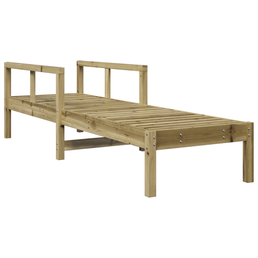 Ligstoel 199,5x62x55 cm geïmpregneerd grenenhout is nu te koop bij PeponiXL, paradijselijk wonen!