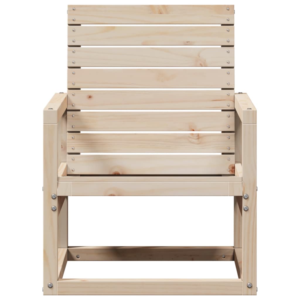 Tuinstoel 57,5x63x76 cm massief grenenhout is nu te koop bij PeponiXL, paradijselijk wonen!