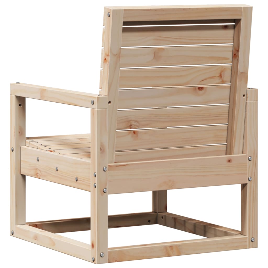 Tuinstoel 57,5x63x76 cm massief grenenhout is nu te koop bij PeponiXL, paradijselijk wonen!