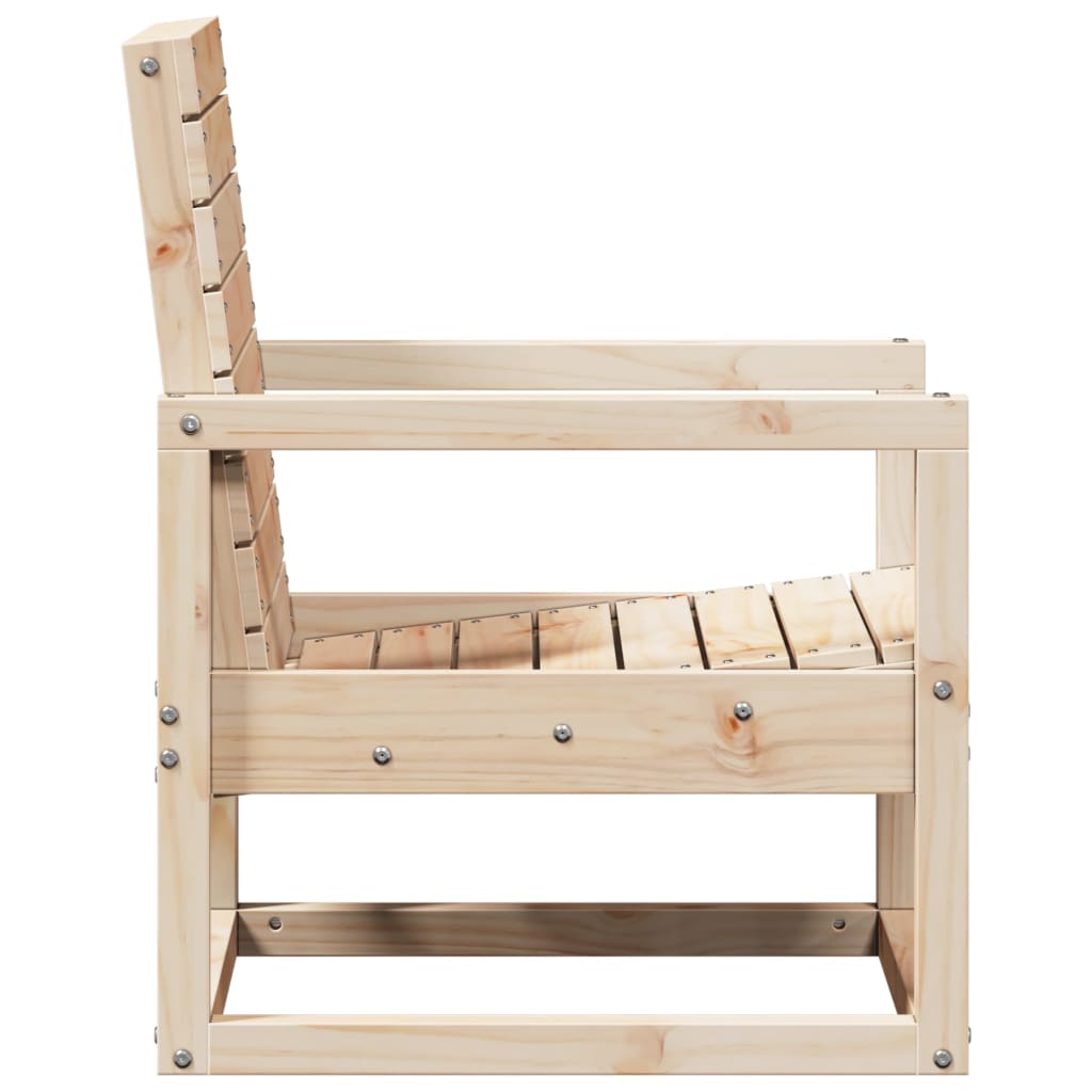 3-delige Loungeset massief grenenhout is nu te koop bij PeponiXL, paradijselijk wonen!