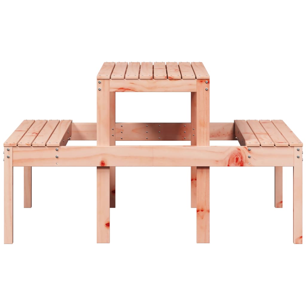 Picknicktafel 110x134x75 cm massief douglashout is nu te koop bij PeponiXL, paradijselijk wonen!