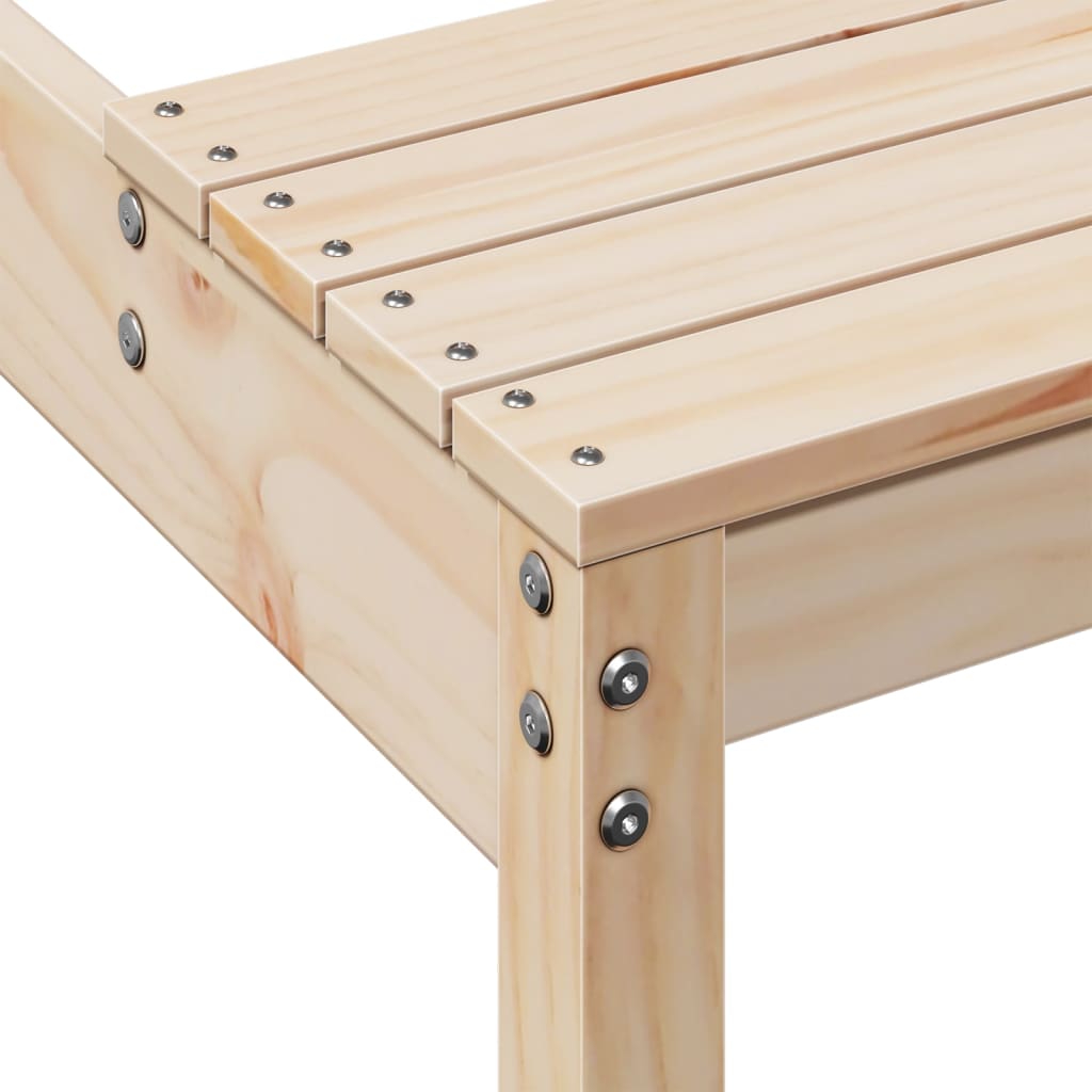 Picknicktafel 160x134x75 cm massief grenenhout is nu te koop bij PeponiXL, paradijselijk wonen!