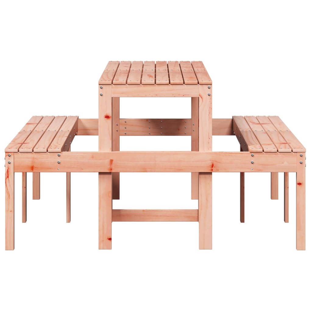 Picknicktafel 160x134x75 cm massief douglashout is nu te koop bij PeponiXL, paradijselijk wonen!