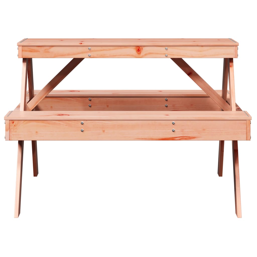 Picknicktafel 105x134x75 cm massief douglashout is nu te koop bij PeponiXL, paradijselijk wonen!