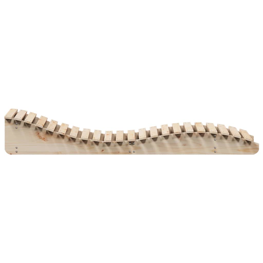Ligbedden 2 st 205x60x31,5 cm massief grenenhout is nu te koop bij PeponiXL, paradijselijk wonen!