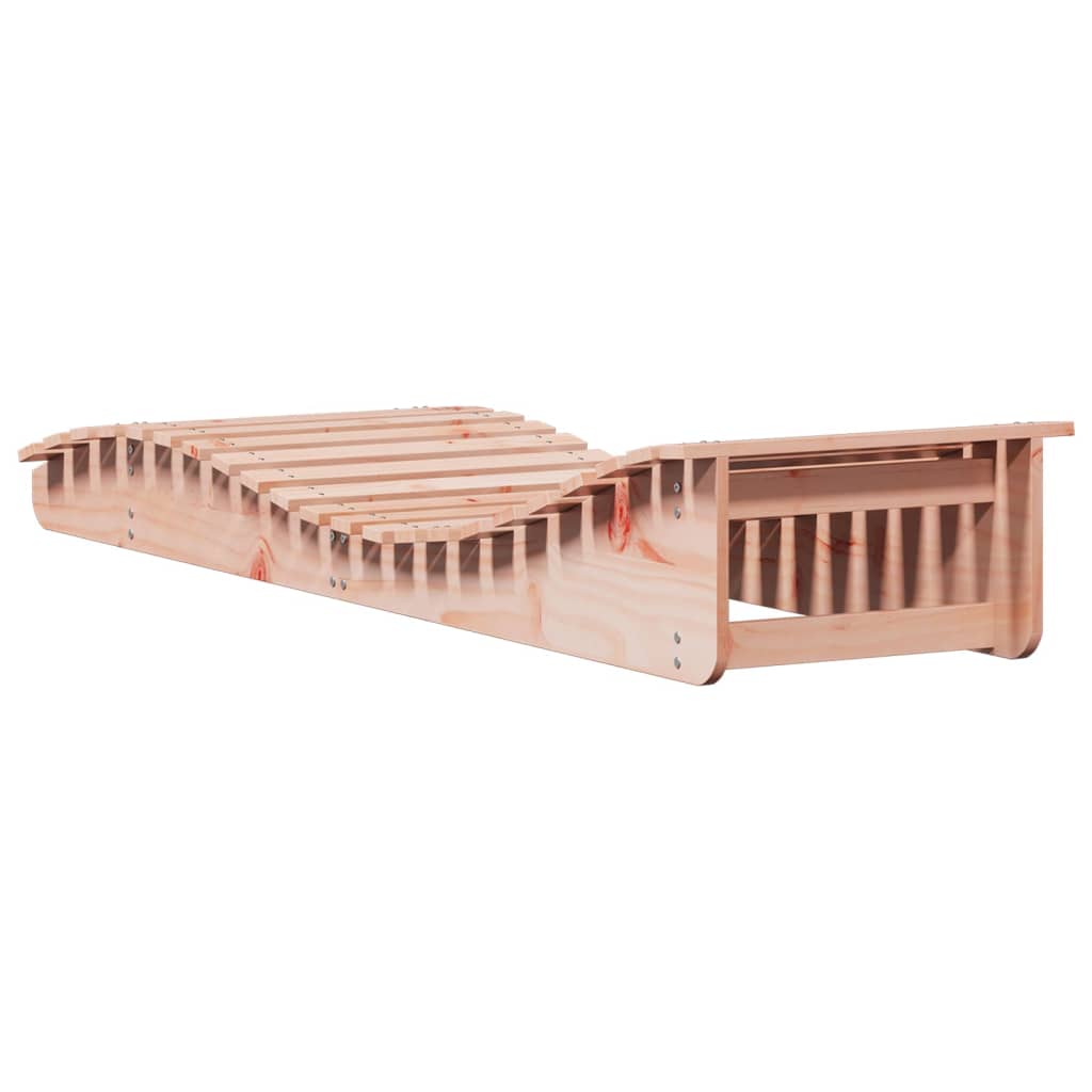 Ligbed 205x60x31,5 cm massief douglashout is nu te koop bij PeponiXL, paradijselijk wonen!