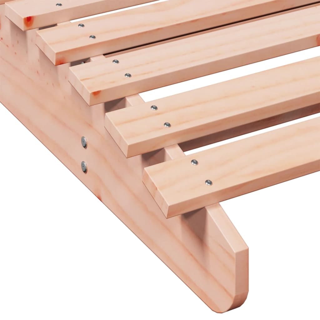 Ligbed 205x60x31,5 cm massief douglashout is nu te koop bij PeponiXL, paradijselijk wonen!