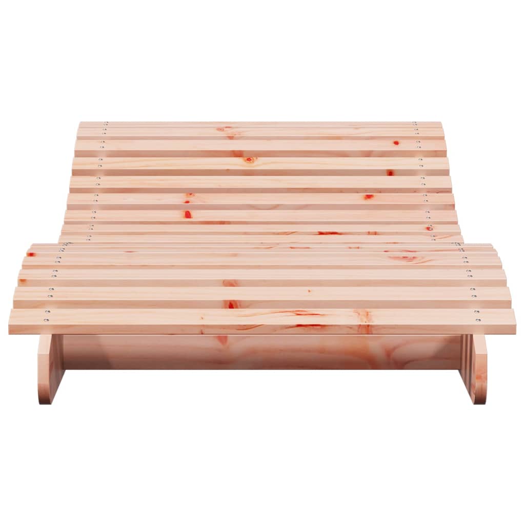 Ligbed 205x80x31,5 cm massief douglashout is nu te koop bij PeponiXL, paradijselijk wonen!
