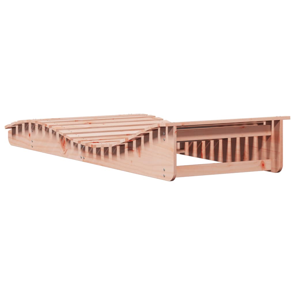 Ligbed 205x80x31,5 cm massief douglashout is nu te koop bij PeponiXL, paradijselijk wonen!