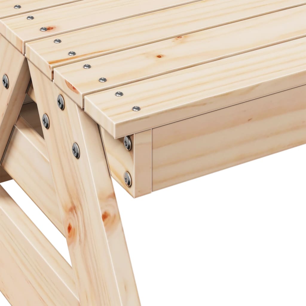 Picknicktafel voor kinderen 88x97x52 cm massief grenenhout is nu te koop bij PeponiXL, paradijselijk wonen!