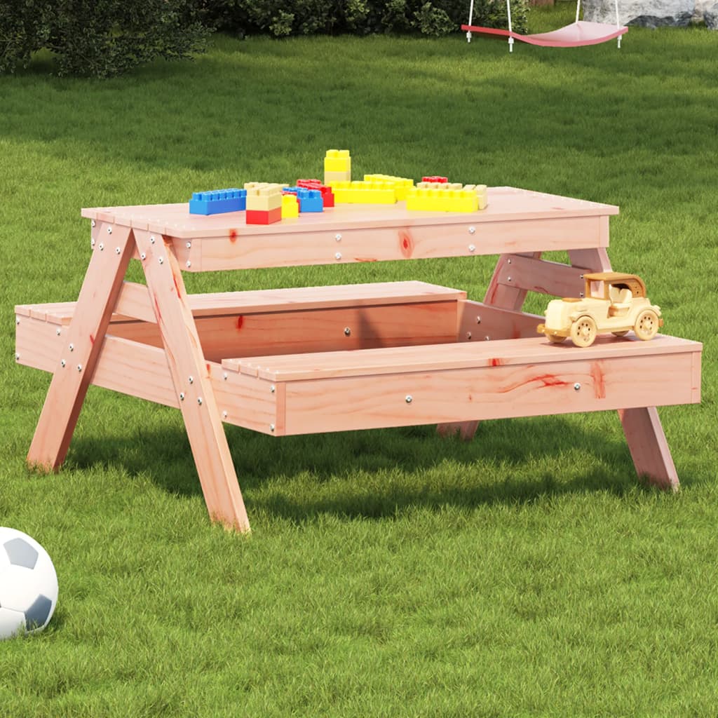 Picknicktafel voor kinderen 88x97x52 cm massief douglashout is nu te koop bij PeponiXL, paradijselijk wonen!