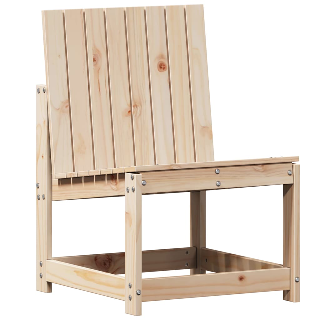 Tuinstoel 50,5x55x77 cm massief grenenhout is nu te koop bij PeponiXL, paradijselijk wonen!