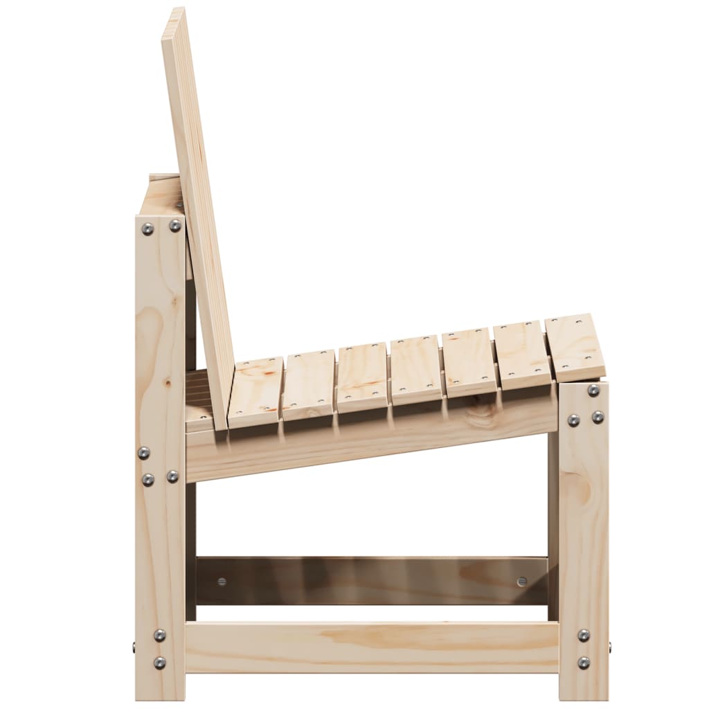 Tuinstoel 50,5x55x77 cm massief grenenhout is nu te koop bij PeponiXL, paradijselijk wonen!