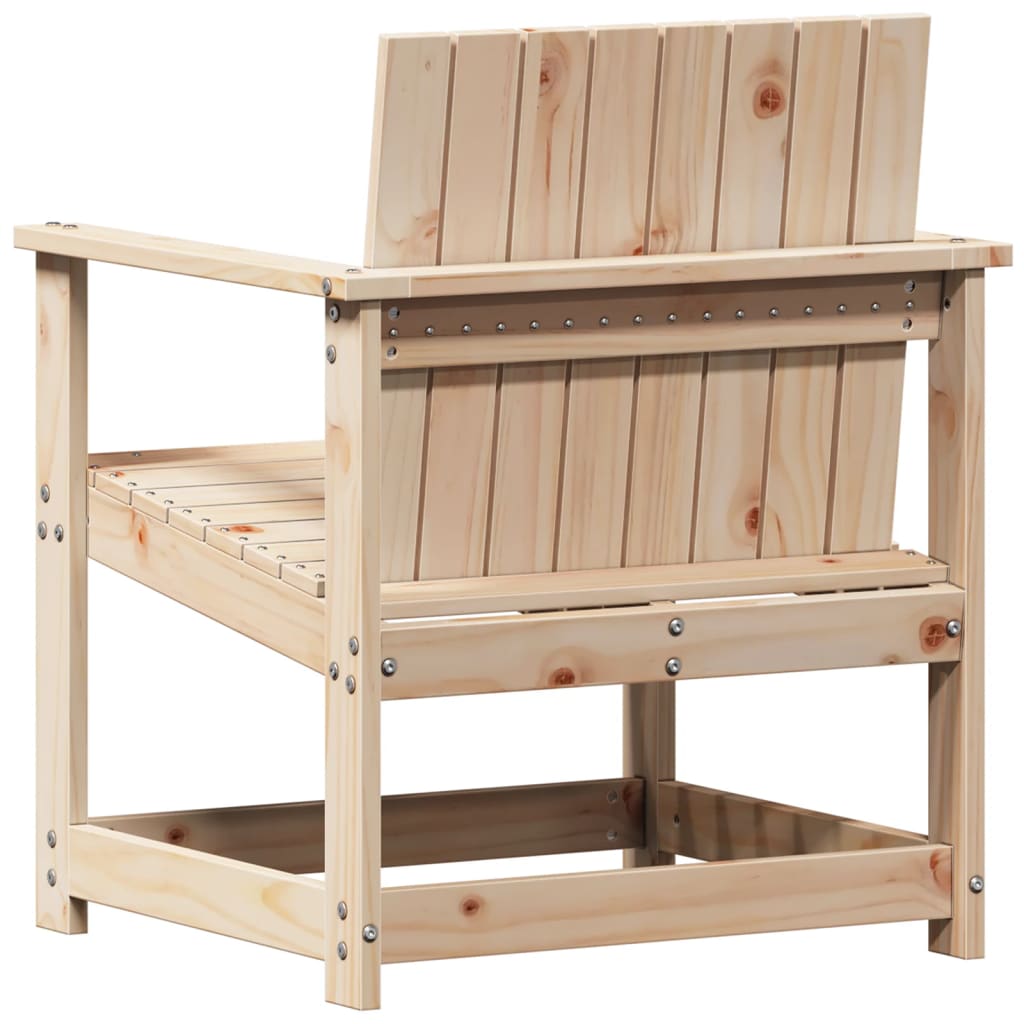 Tuinstoel 62x56x77 cm massief grenenhout is nu te koop bij PeponiXL, paradijselijk wonen!