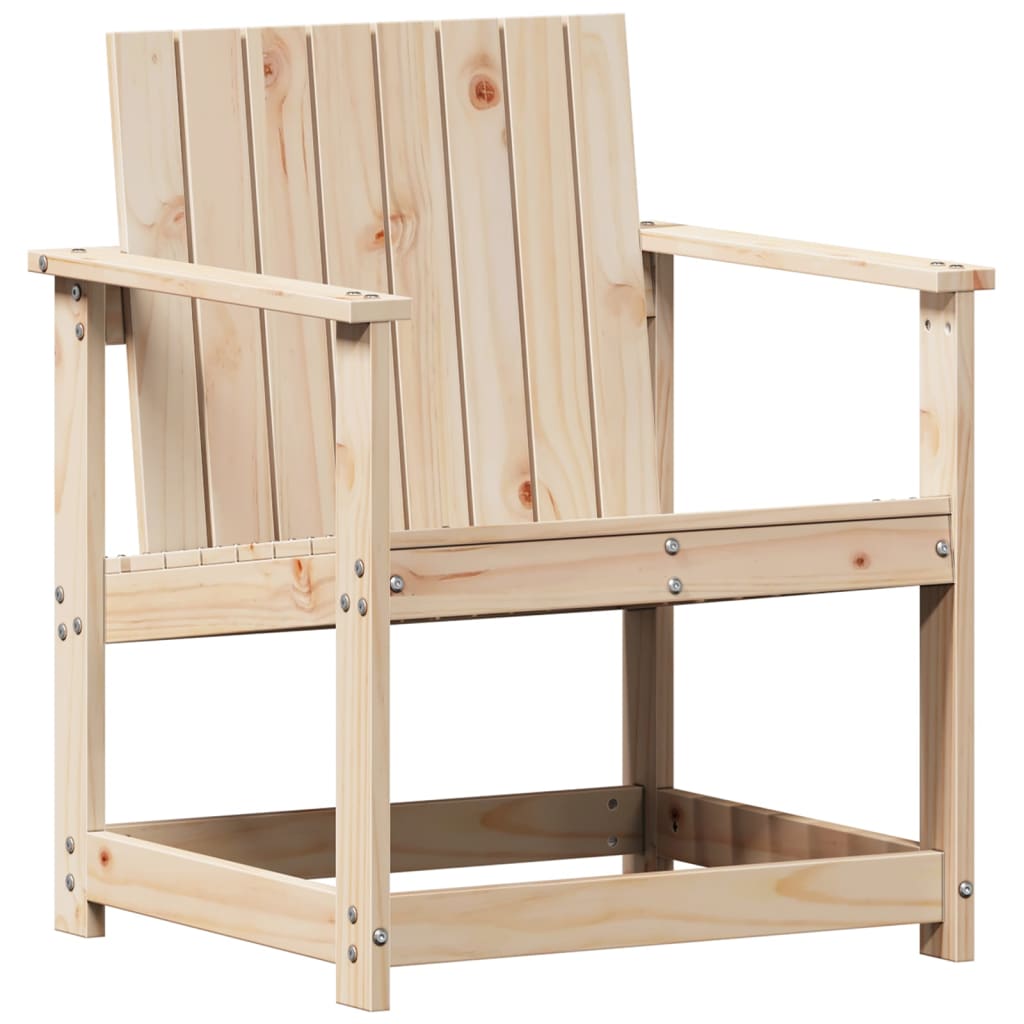 3-delige Loungeset massief grenenhout is nu te koop bij PeponiXL, paradijselijk wonen!