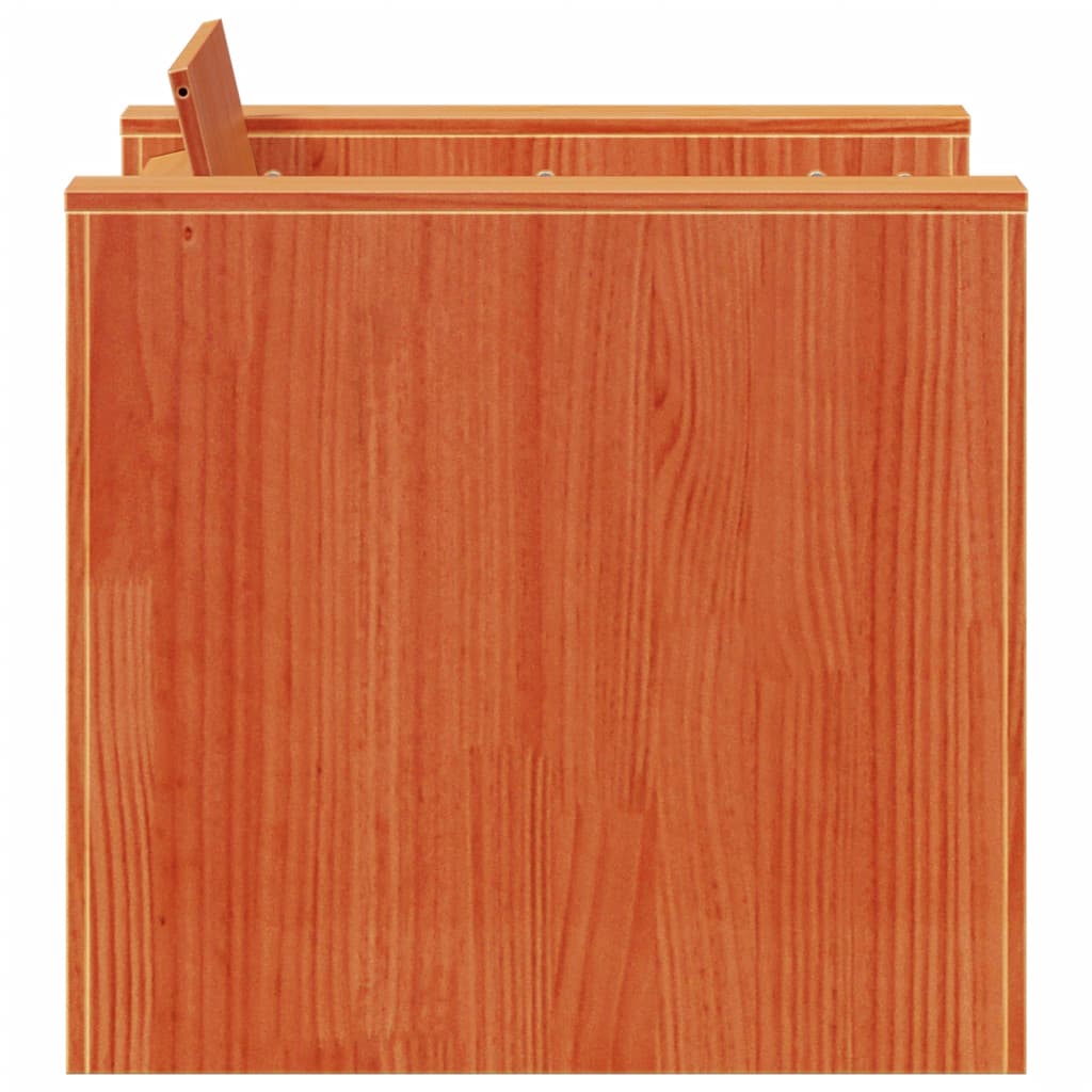 Tuinbank 79x60x62 cm massief grenenhout wasbruin is nu te koop bij PeponiXL, paradijselijk wonen!