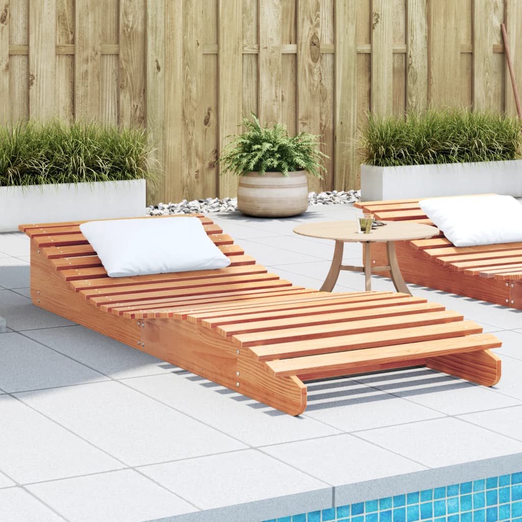 Ligbed 205x80x31,5 cm massief grenenhout wasbruin is nu te koop bij PeponiXL, paradijselijk wonen!