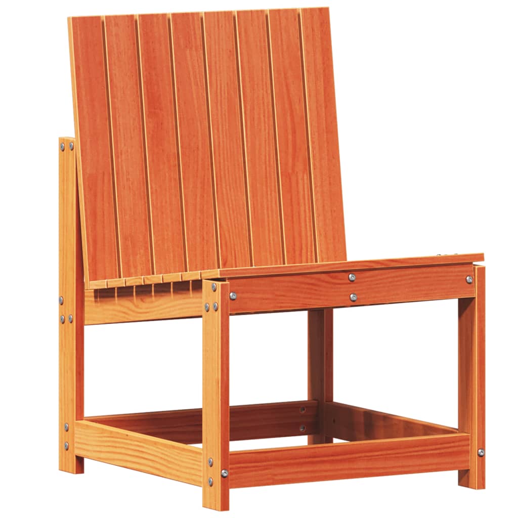 Tuinstoel 50,5x55x77 cm massief grenenhout wasbruin is nu te koop bij PeponiXL, paradijselijk wonen!