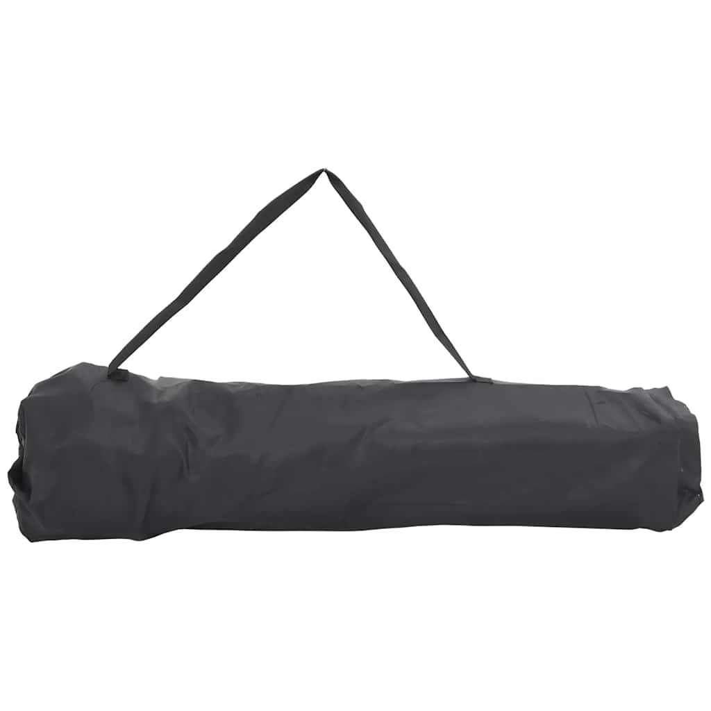 Campingstoelen 2 st met vakje inklapbaar grijs is nu te koop bij PeponiXL, paradijselijk wonen!