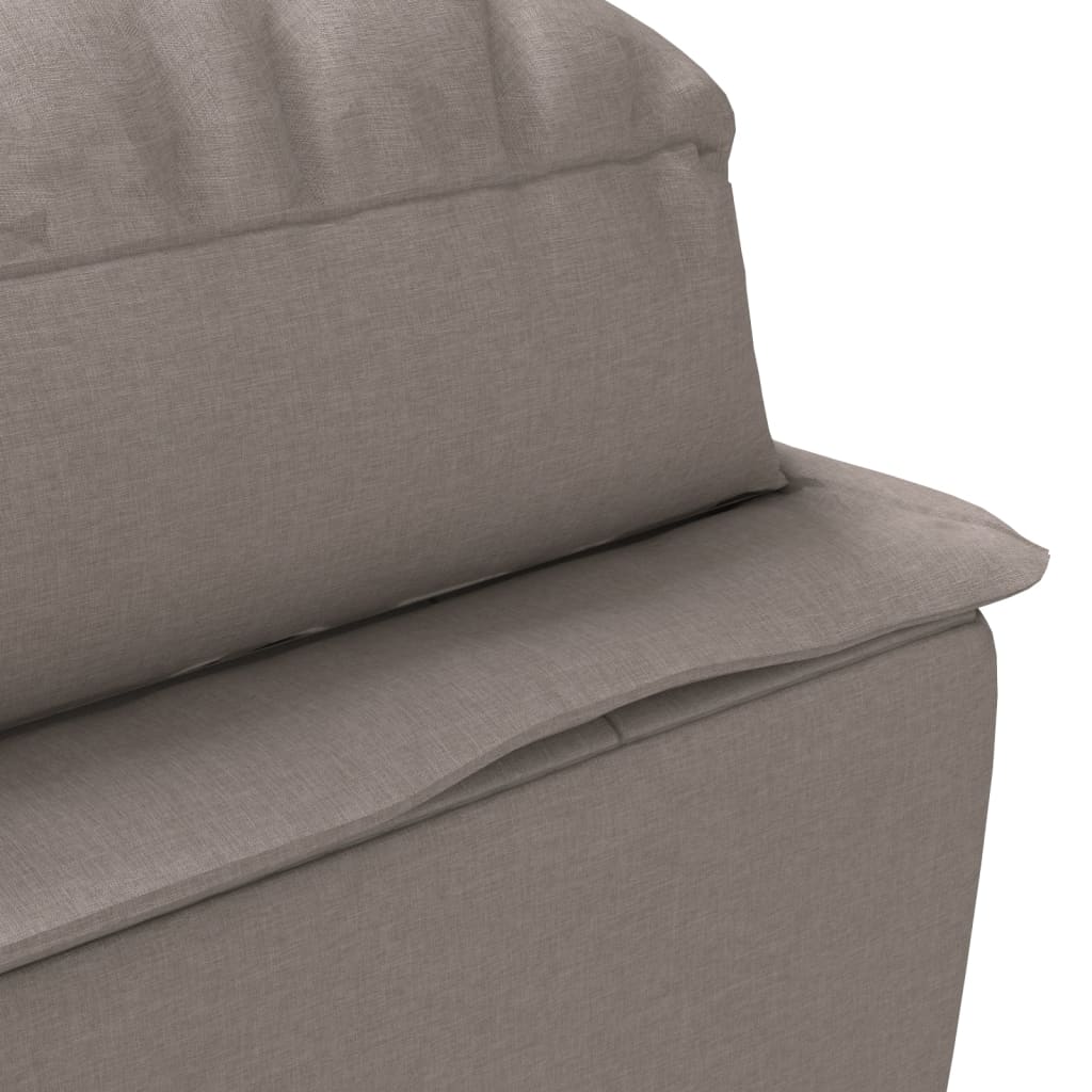 Chaise longue met kussens stof taupe is nu te koop bij PeponiXL, paradijselijk wonen!