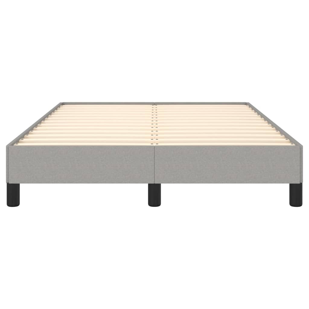 Bedframe zonder matras 120x190 cm stof lichtgrijs is nu te koop bij PeponiXL, paradijselijk wonen!