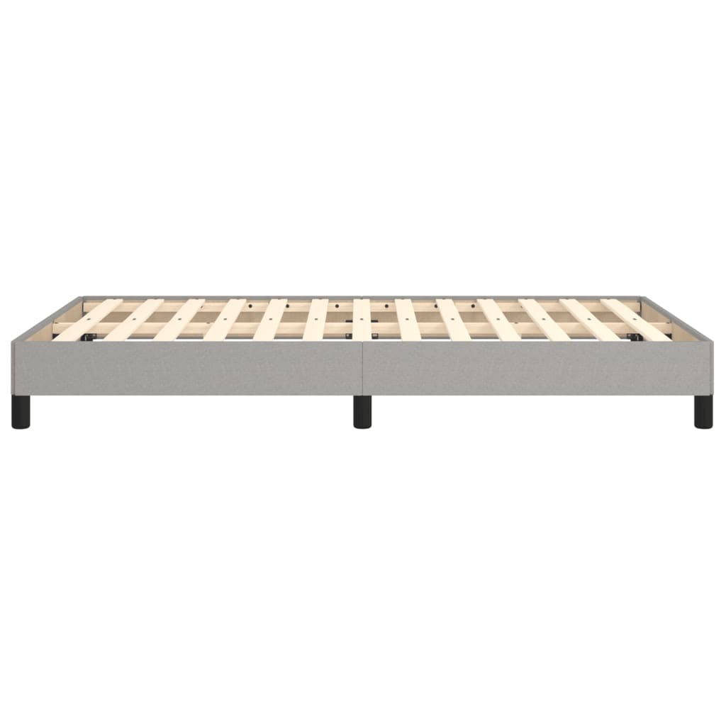 Bedframe zonder matras 120x190 cm stof lichtgrijs is nu te koop bij PeponiXL, paradijselijk wonen!