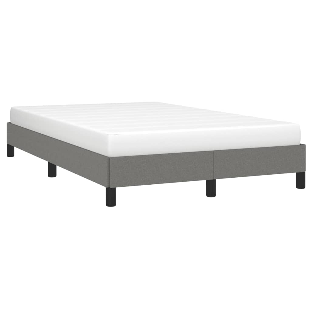 Bedframe zonder matras 120x190 cm stof donkergrijs is nu te koop bij PeponiXL, paradijselijk wonen!