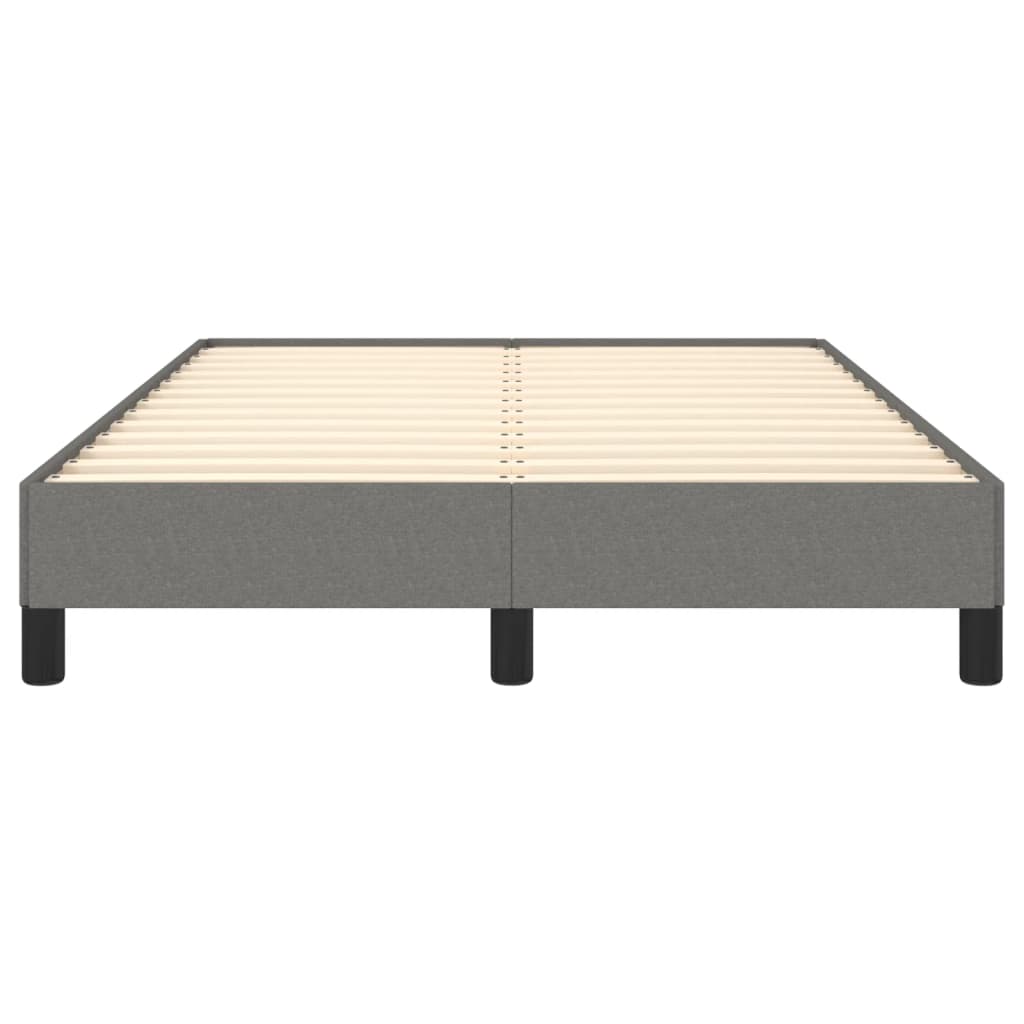 Bedframe zonder matras 120x190 cm stof donkergrijs is nu te koop bij PeponiXL, paradijselijk wonen!