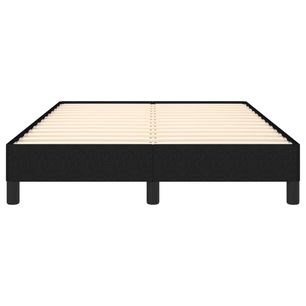 Bedframe zonder matras 120x190 cm stof zwart is nu te koop bij PeponiXL, paradijselijk wonen!