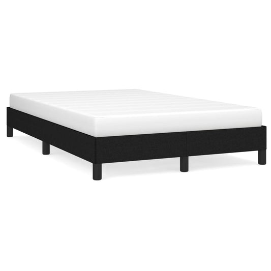 Bedframe zonder matras 120x190 cm stof zwart is nu te koop bij PeponiXL, paradijselijk wonen!
