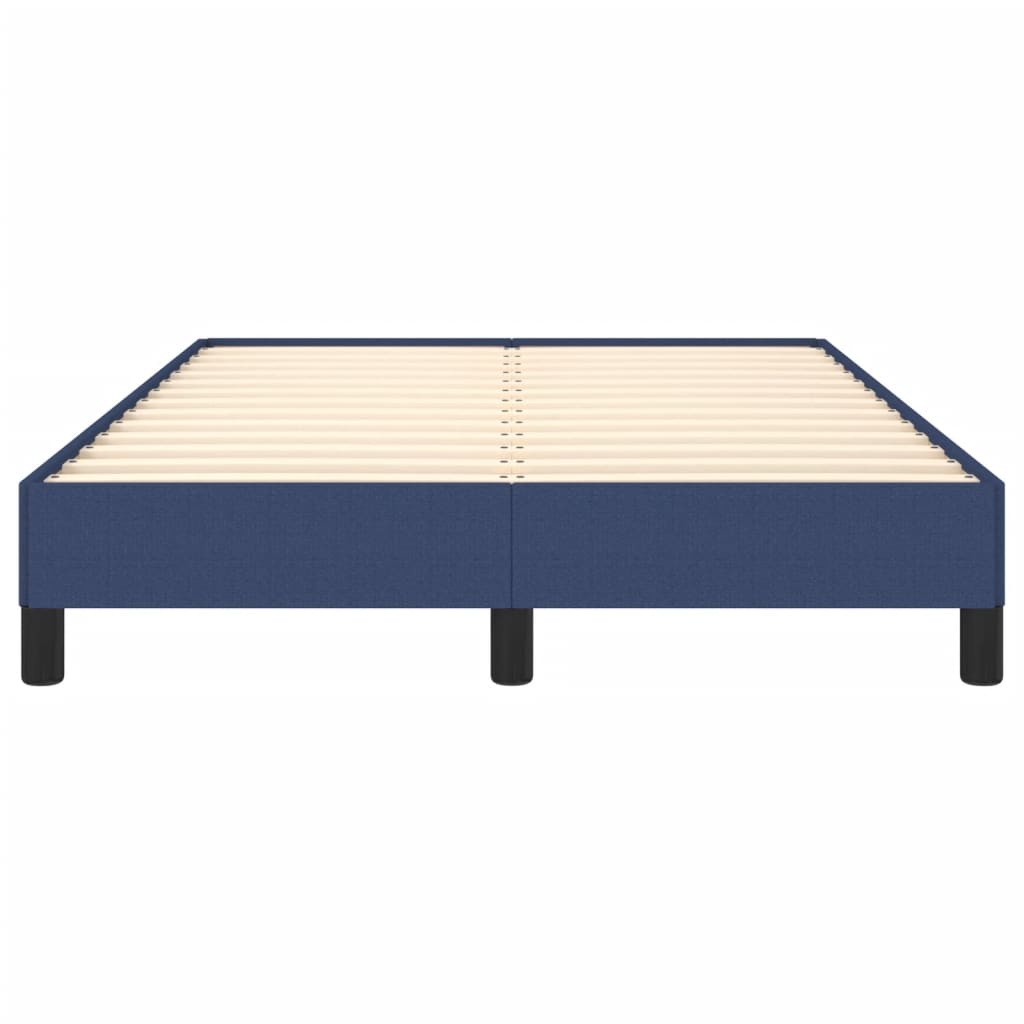 Bedframe zonder matras 120x190 cm stof blauw is nu te koop bij PeponiXL, paradijselijk wonen!