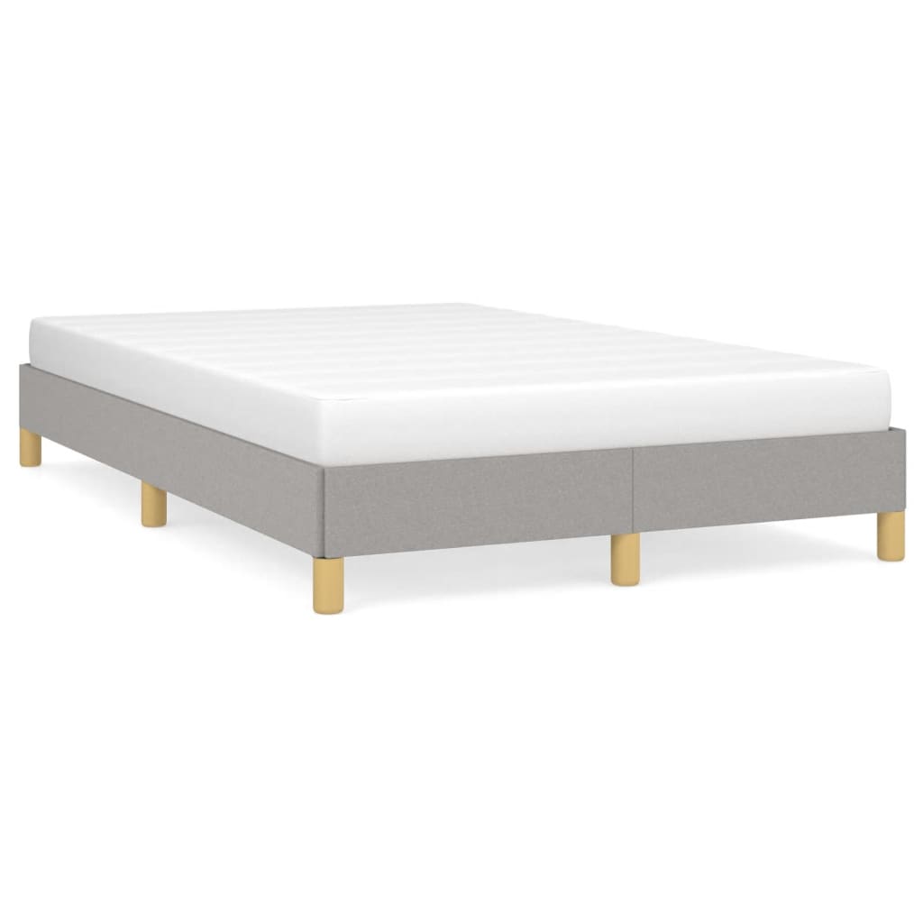 Bedframe stof lichtgrijs 120x190 cm is nu te koop bij PeponiXL, paradijselijk wonen!