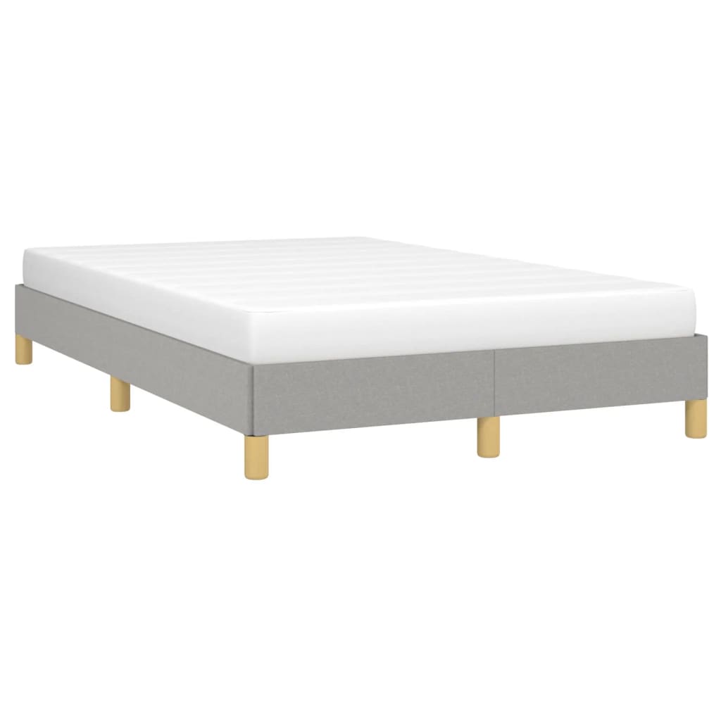 Bedframe stof lichtgrijs 120x190 cm is nu te koop bij PeponiXL, paradijselijk wonen!