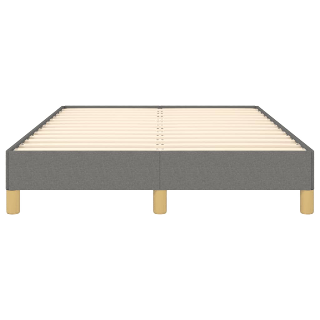 Bedframe zonder matras 120x190 cm stof donkergrijs is nu te koop bij PeponiXL, paradijselijk wonen!