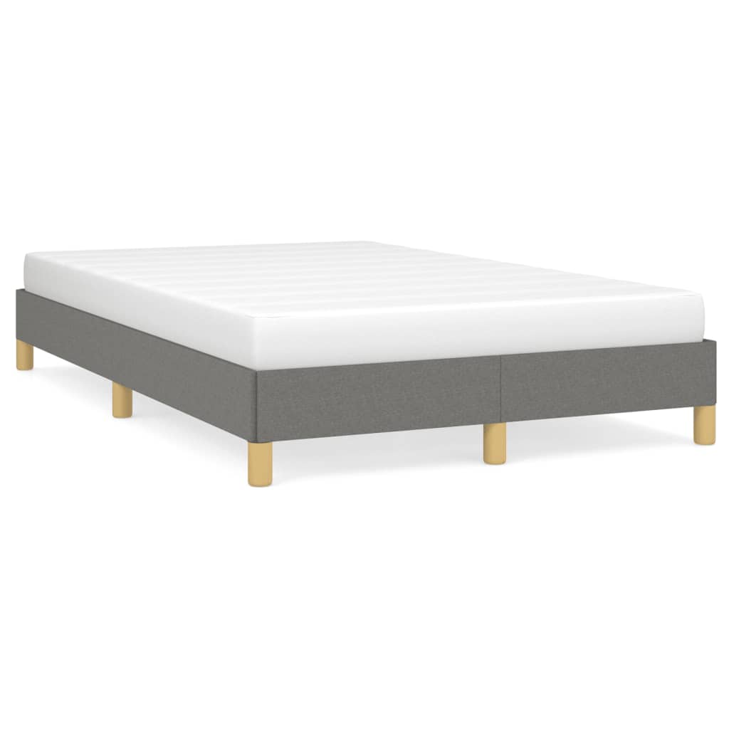 Bedframe zonder matras 120x190 cm stof donkergrijs is nu te koop bij PeponiXL, paradijselijk wonen!