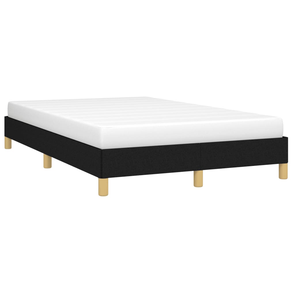 Bedframe zonder matras 120x190 cm stof zwart is nu te koop bij PeponiXL, paradijselijk wonen!