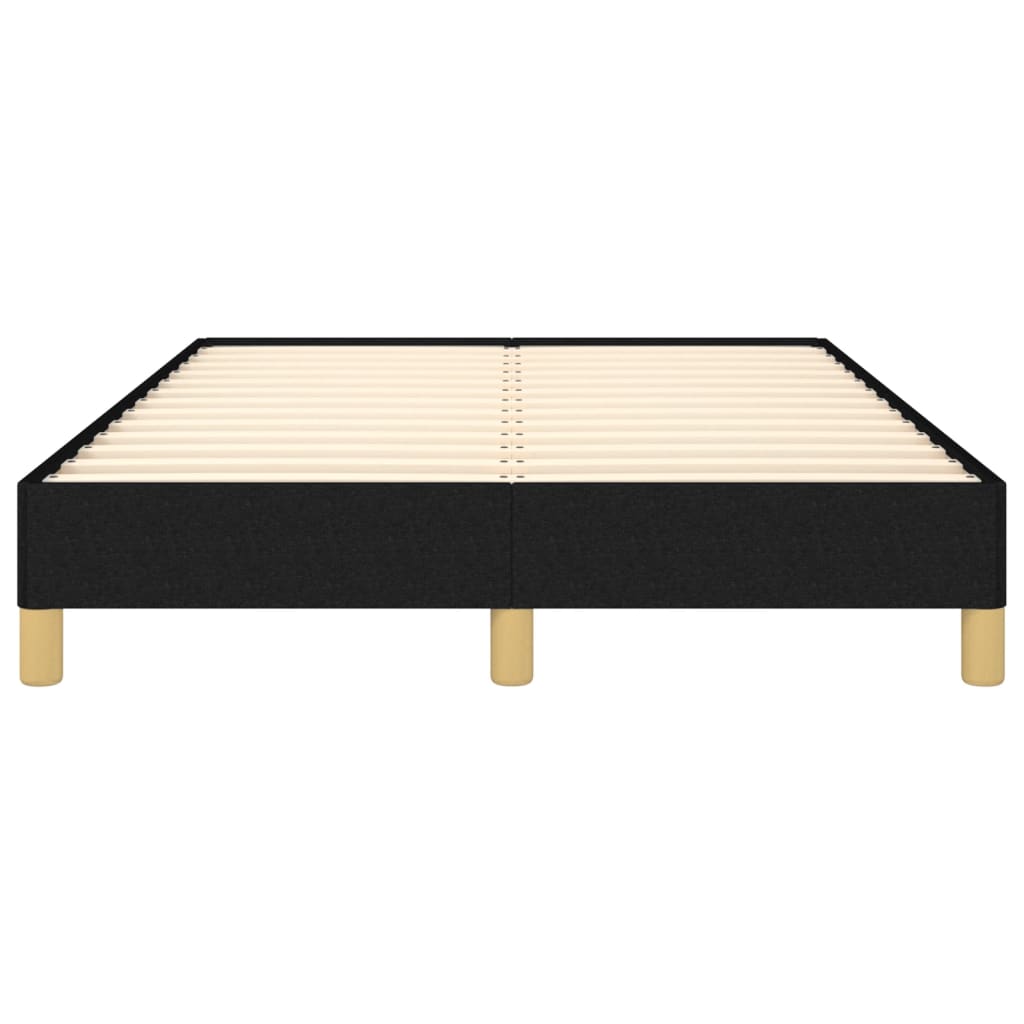 Bedframe zonder matras 120x190 cm stof zwart is nu te koop bij PeponiXL, paradijselijk wonen!